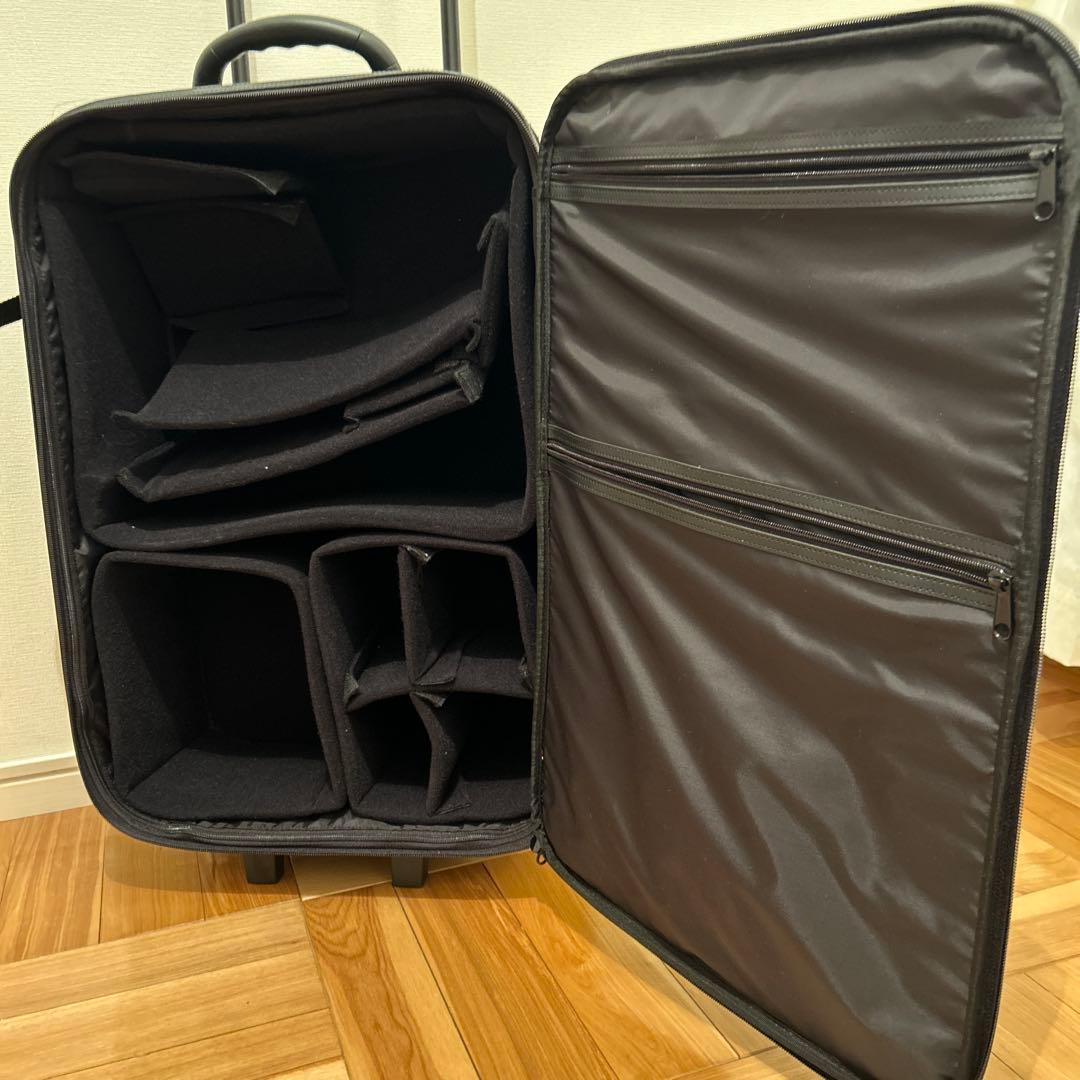 カメラ用 中型 ブラック キャリーカート 旅行用品