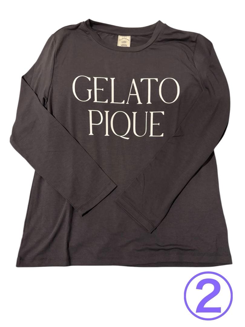 み*ん様 【新品】gelato pique グレー ルームウェア3点セットONE