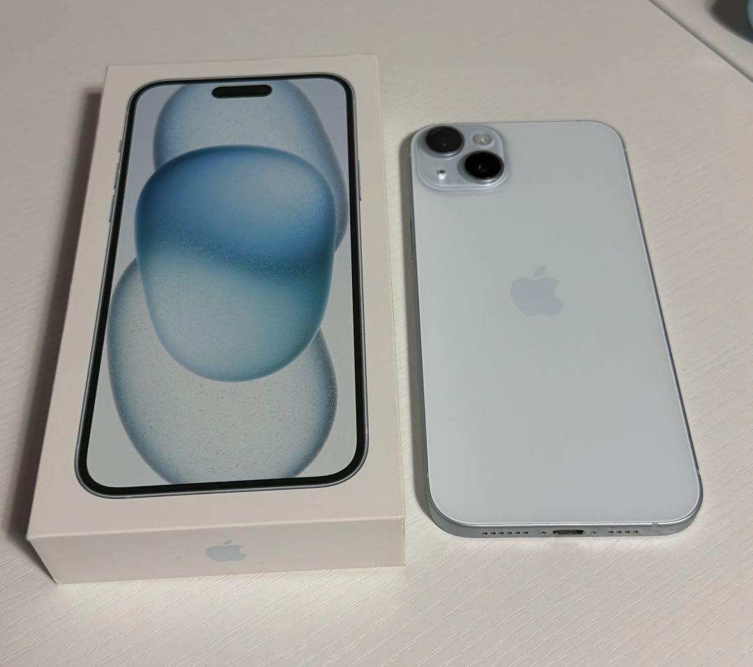 【SIMフリー】Apple iPhone15 Plus 256GB ブルー
