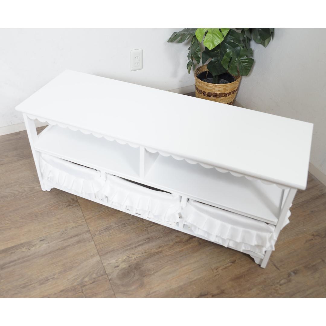 送料無料【新品】100cm幅 アンティーク風 テレビボード アウトレット