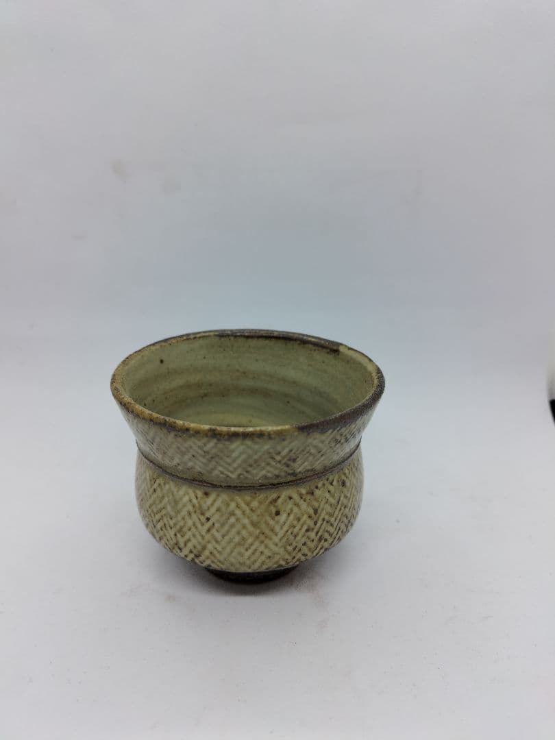 滅多に出会えない逸品！人間国宝島岡達三の象嵌縄文煎茶器、特別価格で！