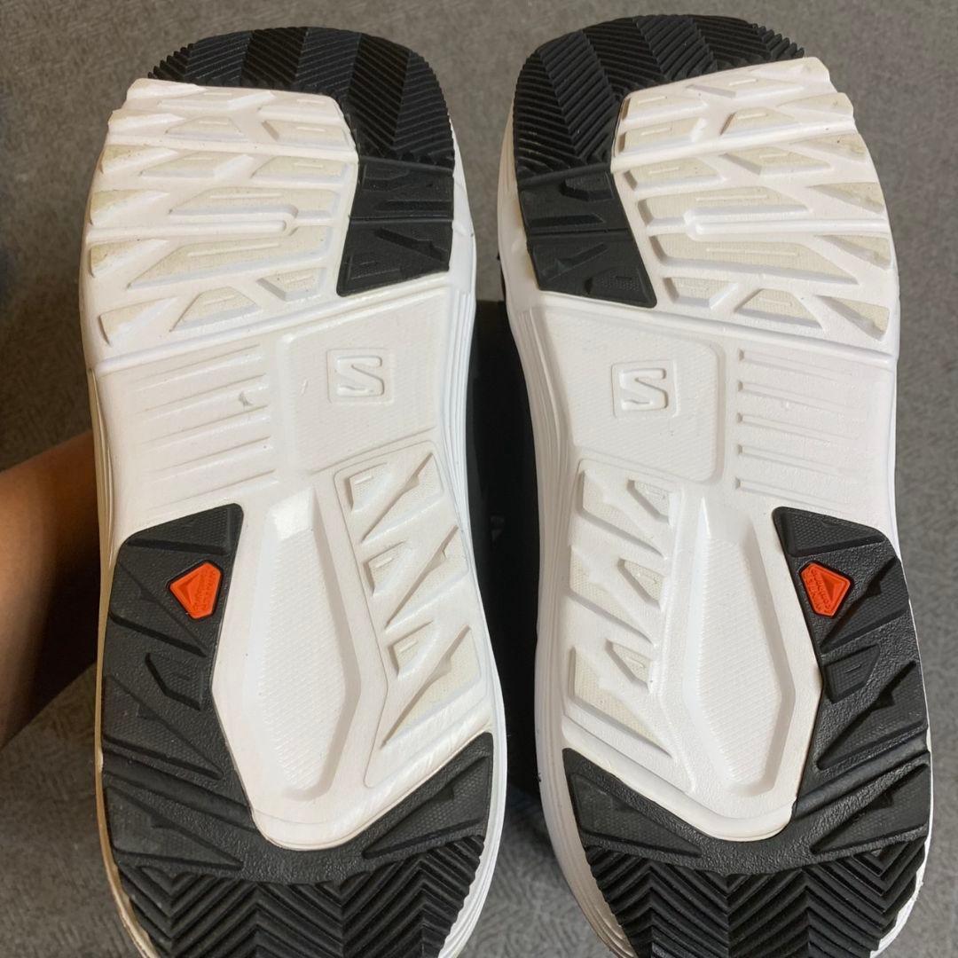 H253\" SALOMON LAUNCH スノーボードブーツ ブラック/ホワイト
