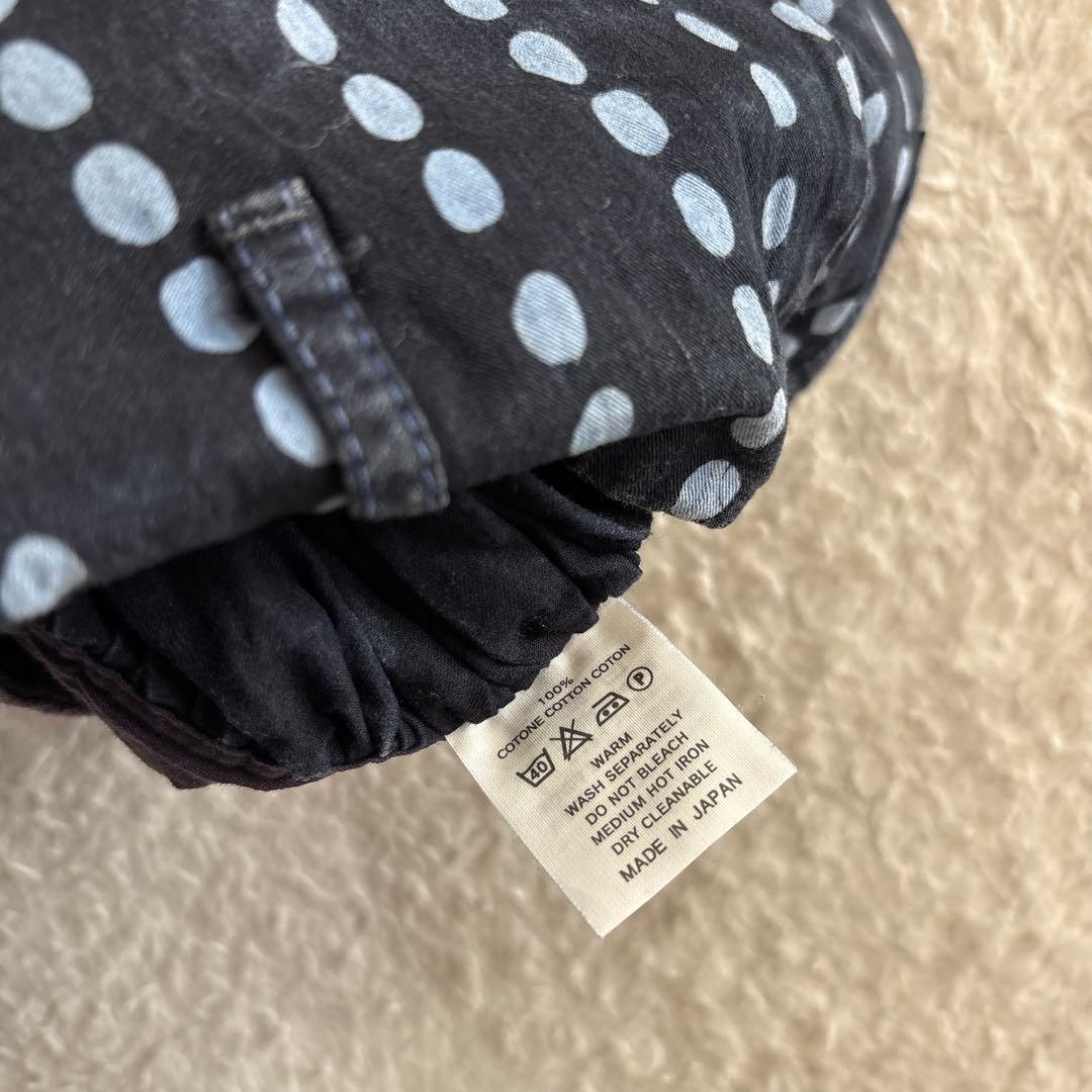 KAPITAL キャピタル　シャンデリアパンツ　ドット　インディゴ