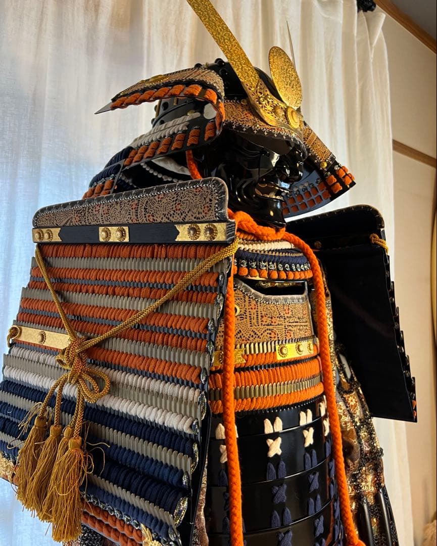 【丸武工房製】美品！未使用【現代 甲冑 等身大】黒胴具足 鎧 一式