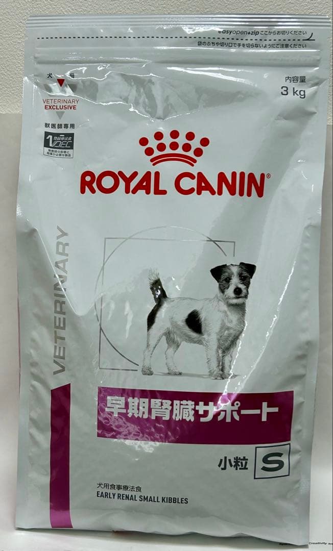ロイヤルカナン 犬用 早期腎臓サポート 3kg 小粒 S 1袋