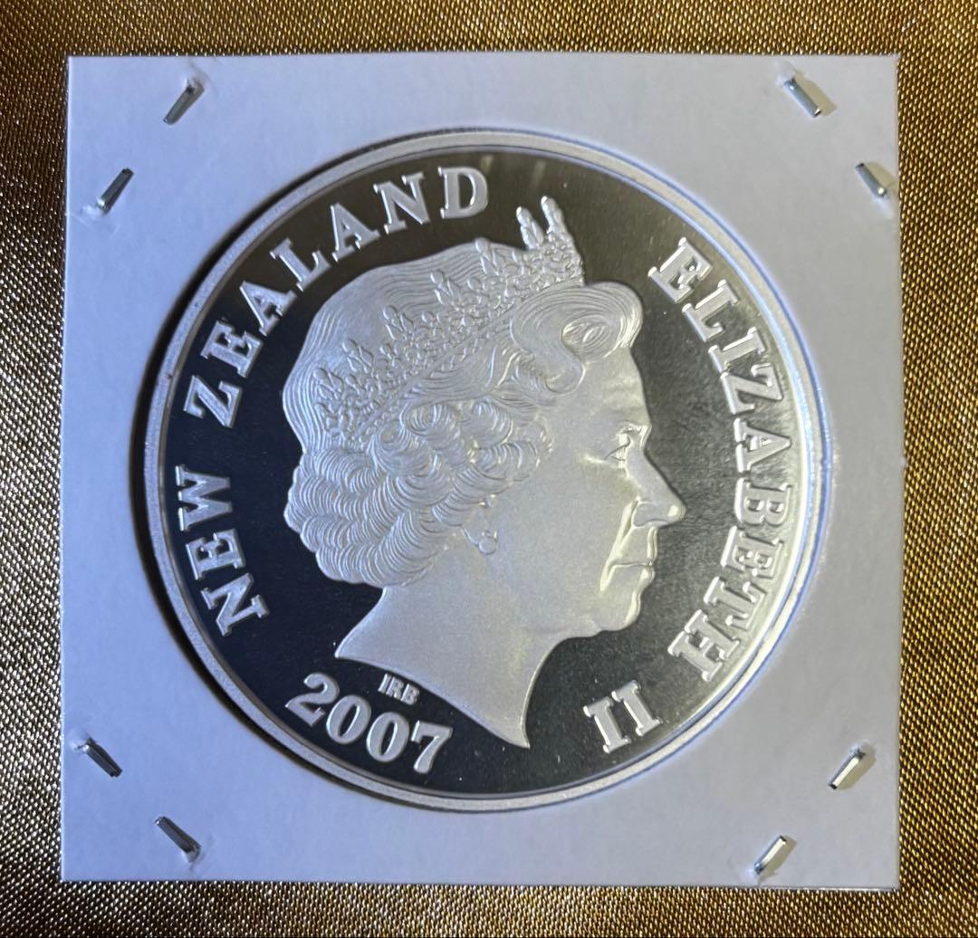 ニュージーランド 2007年 Aoraki/Mount Cook 1オンス 銀貨