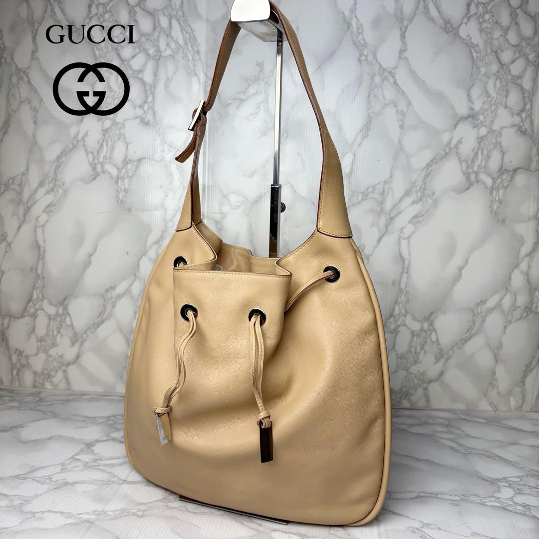 021 美品 GUCCI ワンショルダー ショルダーバッグ 肩掛け xm5