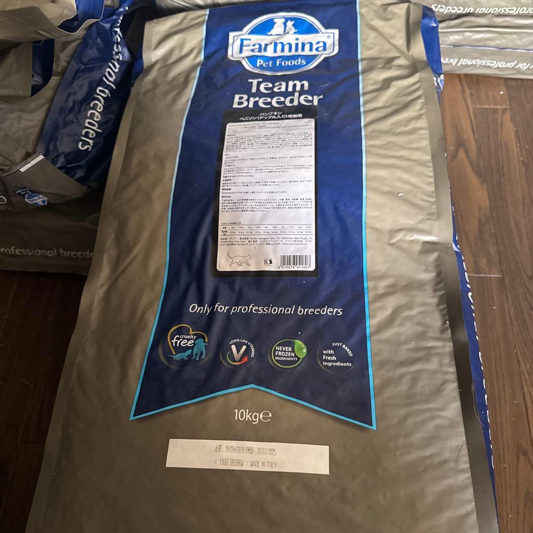 フェルミナFarmina 10kg パンプキン ベニソン アップル入り成猫用