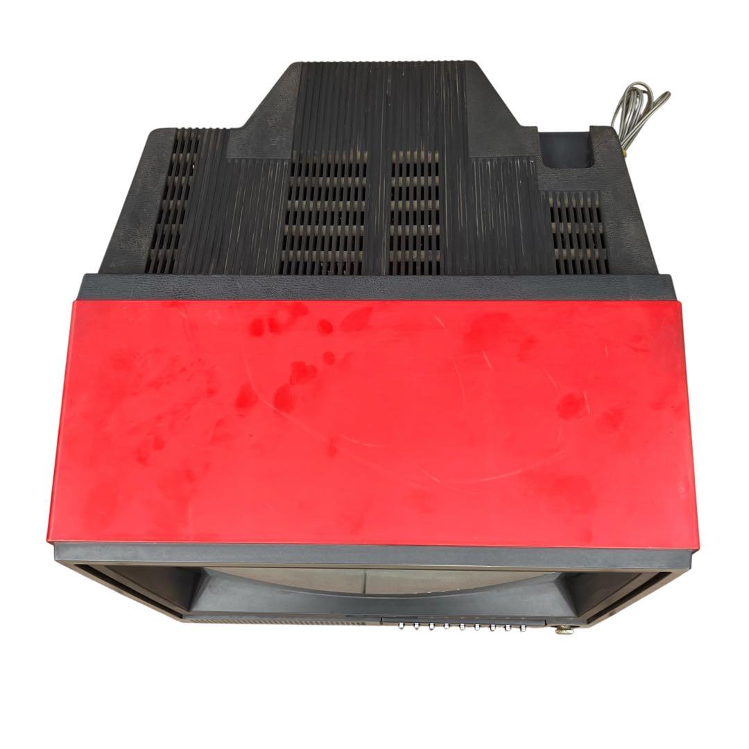 【昭和レトロ】日立 ブラウン管テレビ C14-410 14インチ レトロゲーム