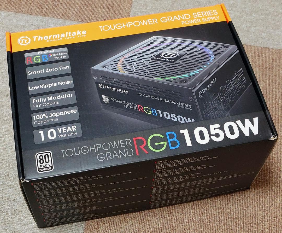 電源ユニット thermaltake TOUGHPOWER GRAND RGB 1050W