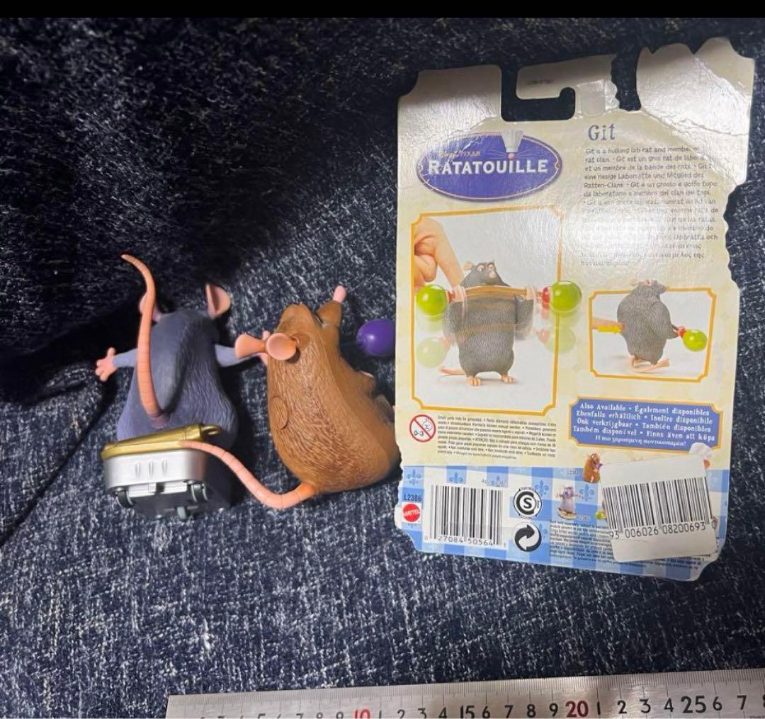 ディズニー　レミーのおいしいレストラン　フィギュアセット　希少