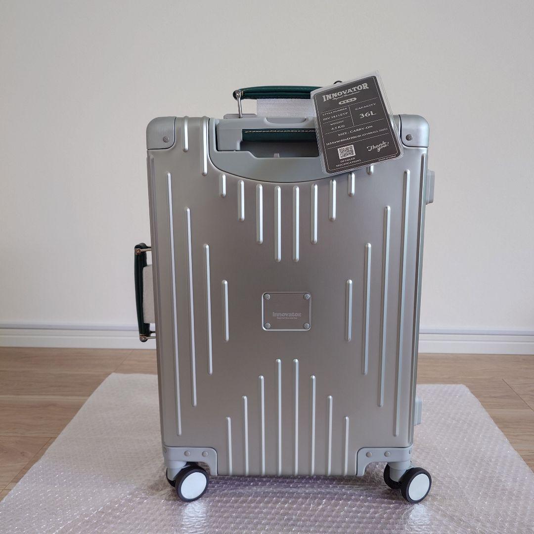 完売品【新品未使用】イノベーター アルミスーツケース36L 機内持ち込みサイズ