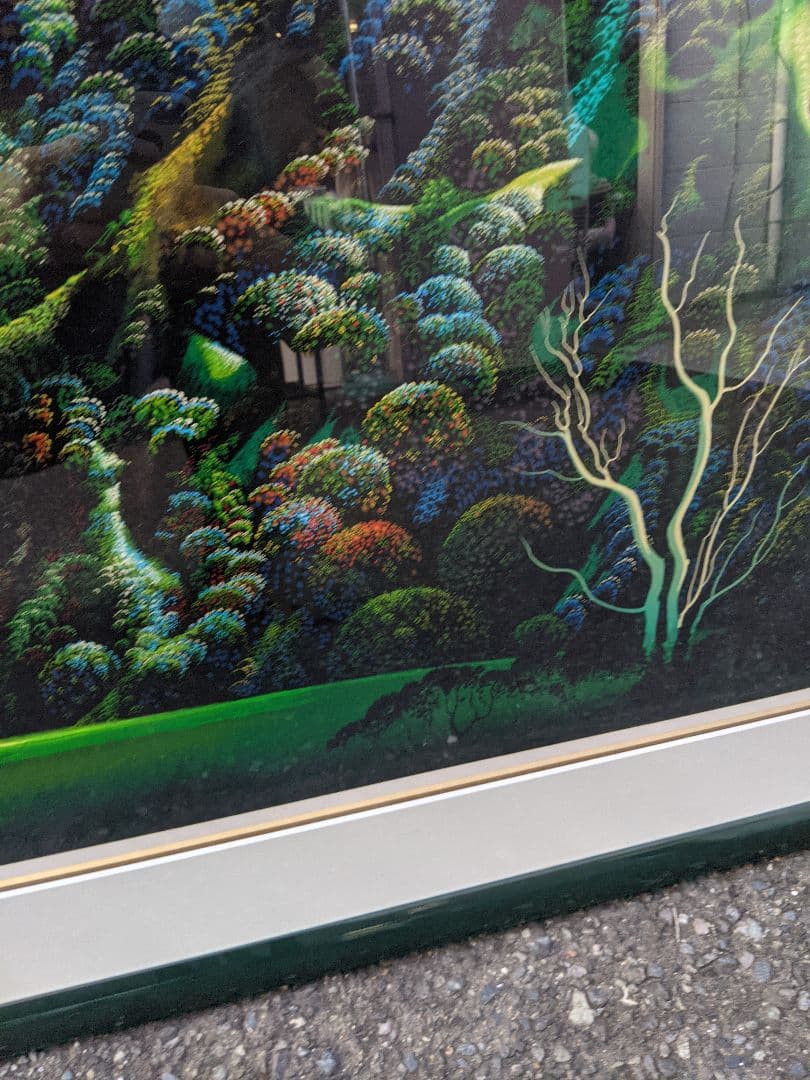 アイベン・ロール Eyvind Earle シルクスクリーン ガードナーズランチ