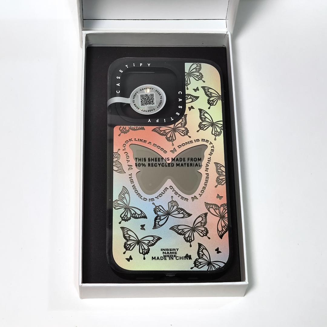 CASETiFY MagSafe 対応ミラー iPhone 15 Pro ケース