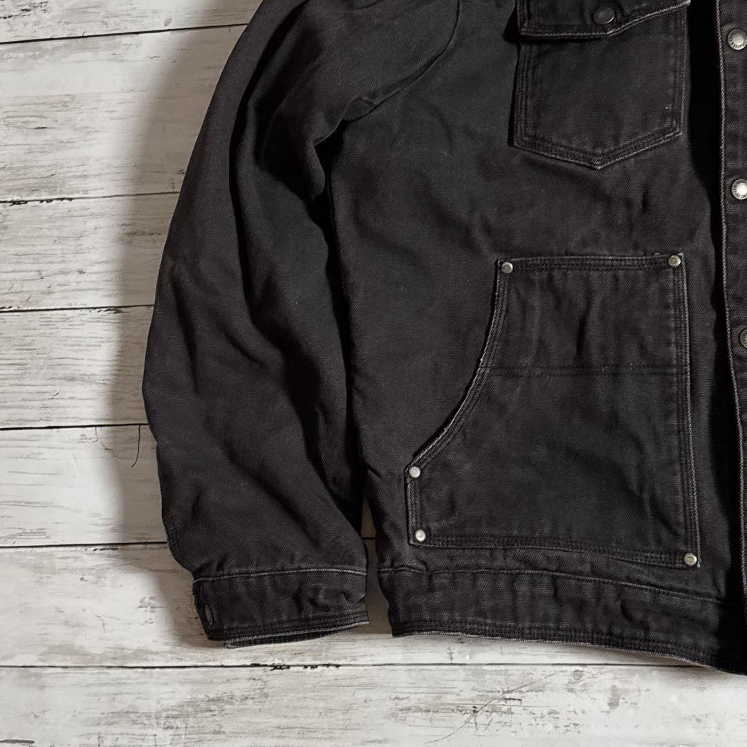 古*生様 Levi's リーバイス コットン ダックワークジャケットブラック　メ