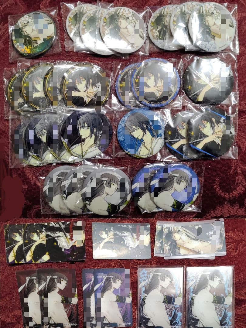 新撰組暁風録勿忘草 告白メッセージ入り缶バッジ 近藤勇