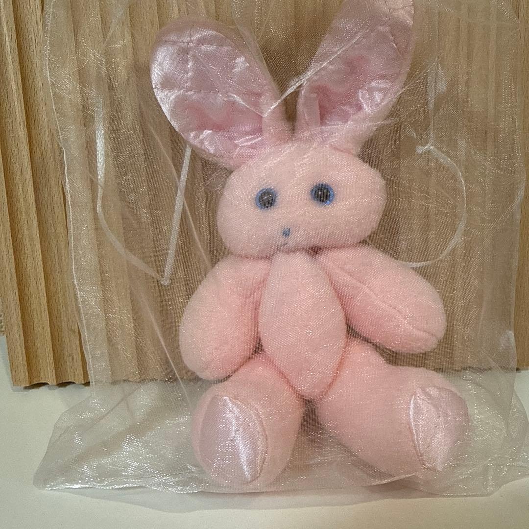 雷鳥つめ ぬいぐるみ うさじ ピンク