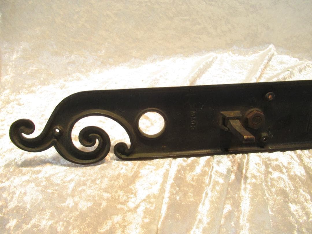 ドアノブ　ブロンズ　ヴィクトリアン イギリス