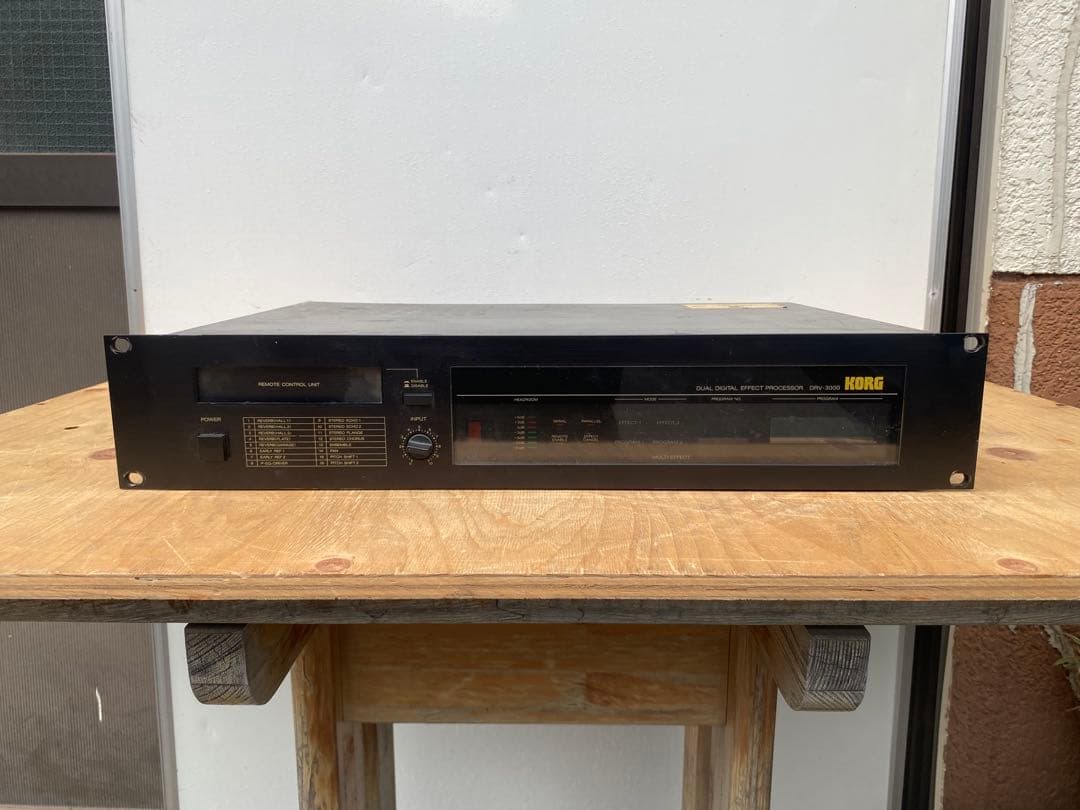 korg drv-3000 デジタルリバーブ　中古品