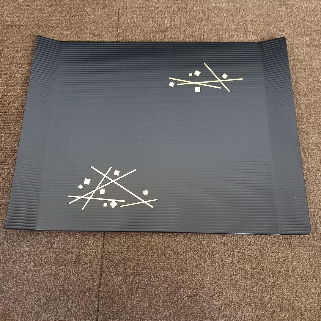 【未使用】象彦 懐石盆　吹上盆5枚セット 保管品 木箱付き