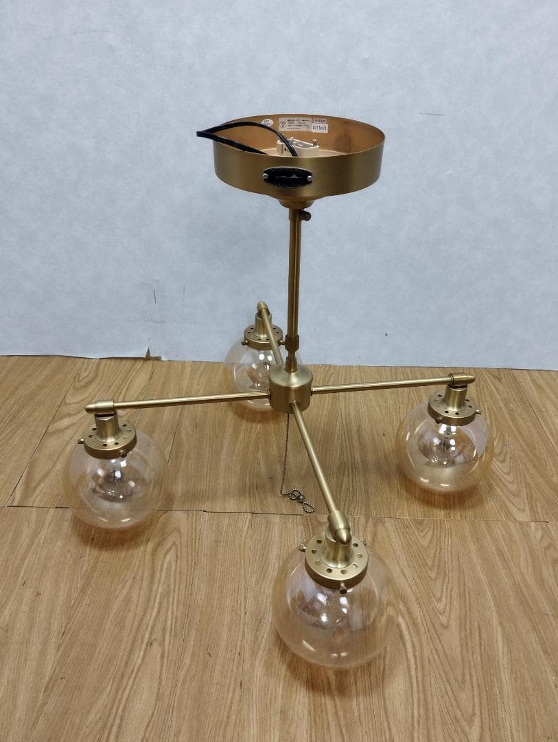 Y♦697 HERMOSA ムーンクロス シーリングランプ GS-014