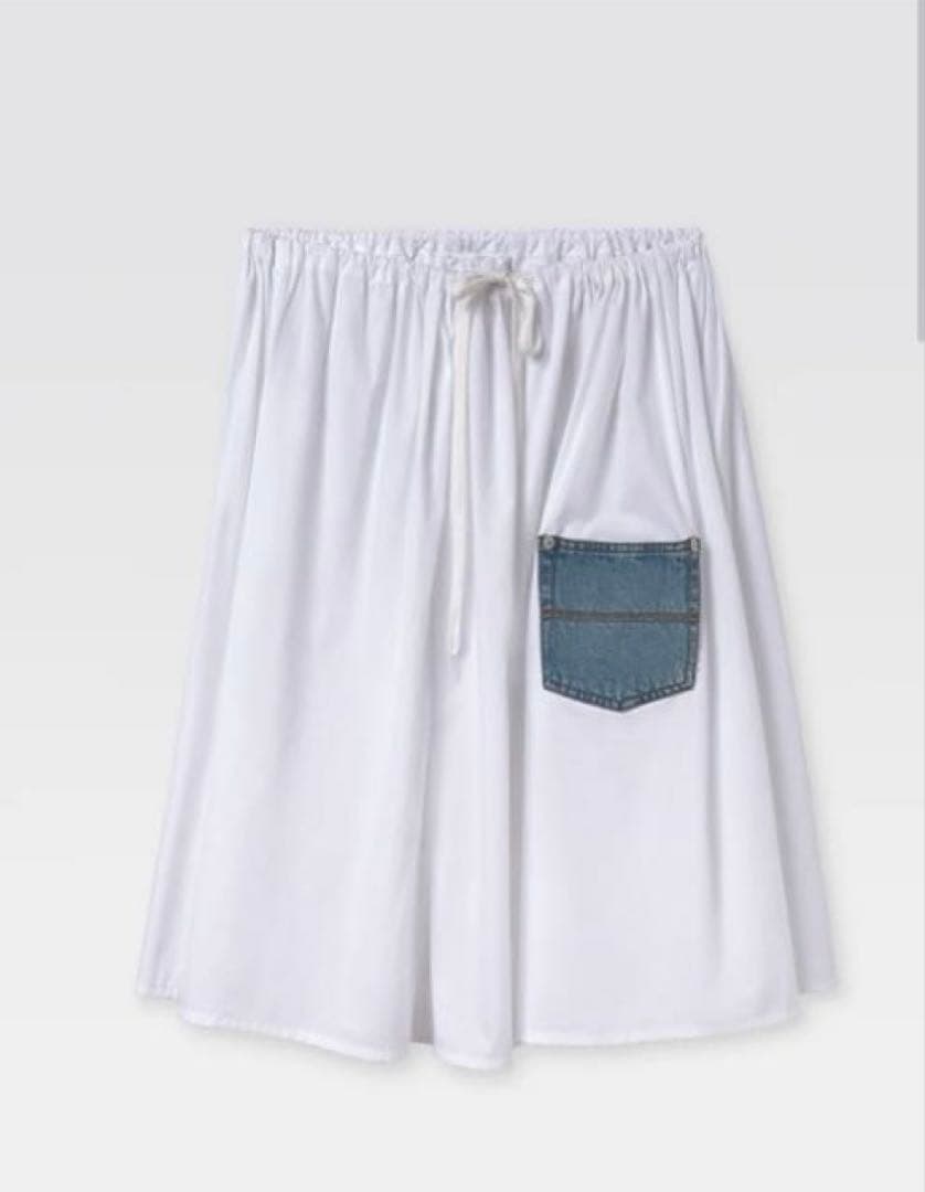 EDIT. FOR LULU 【ギマガス】 BAGGY MIDI SKIRT