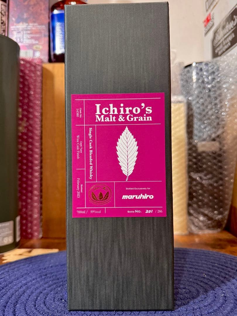【希少】イチローズ モルト＆グレーン 2023 ワインカスク丸広百貨店限定ボトル