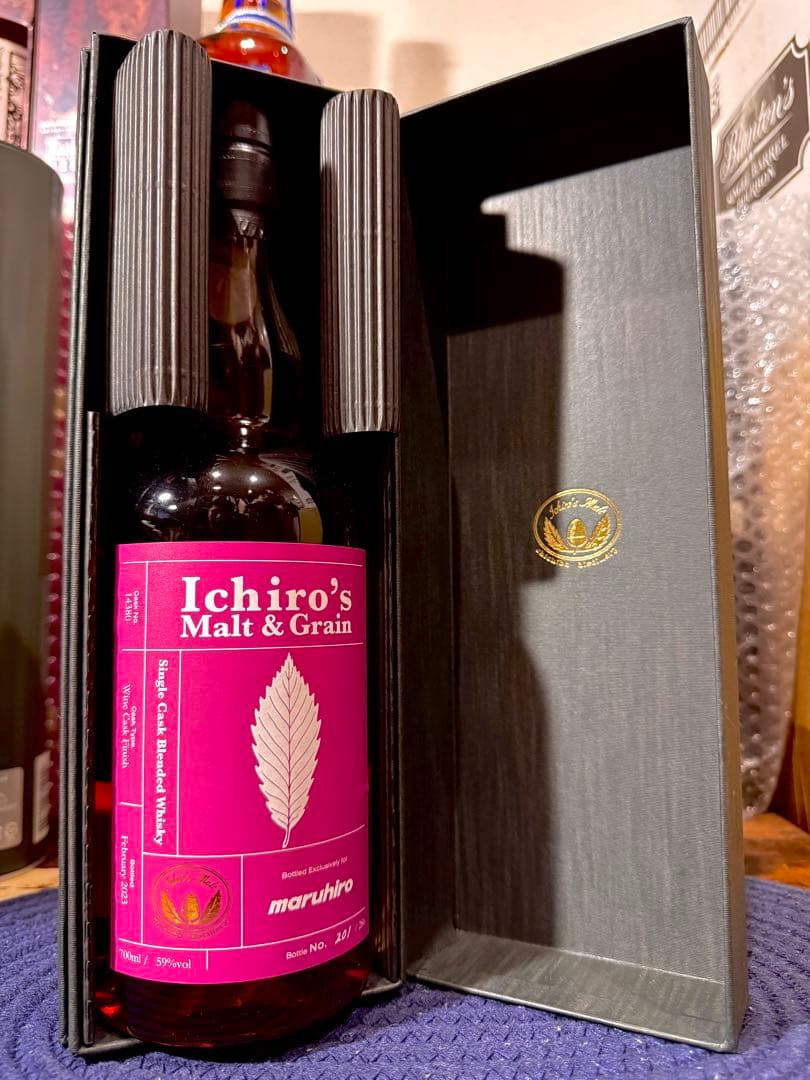 【希少】イチローズ モルト＆グレーン 2023 ワインカスク丸広百貨店限定ボトル