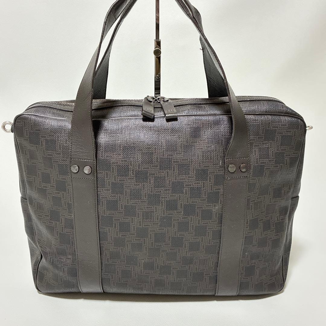 dunhill ダンヒル ビジネスバッグ ブリーフケース A4収納可 PC収納可