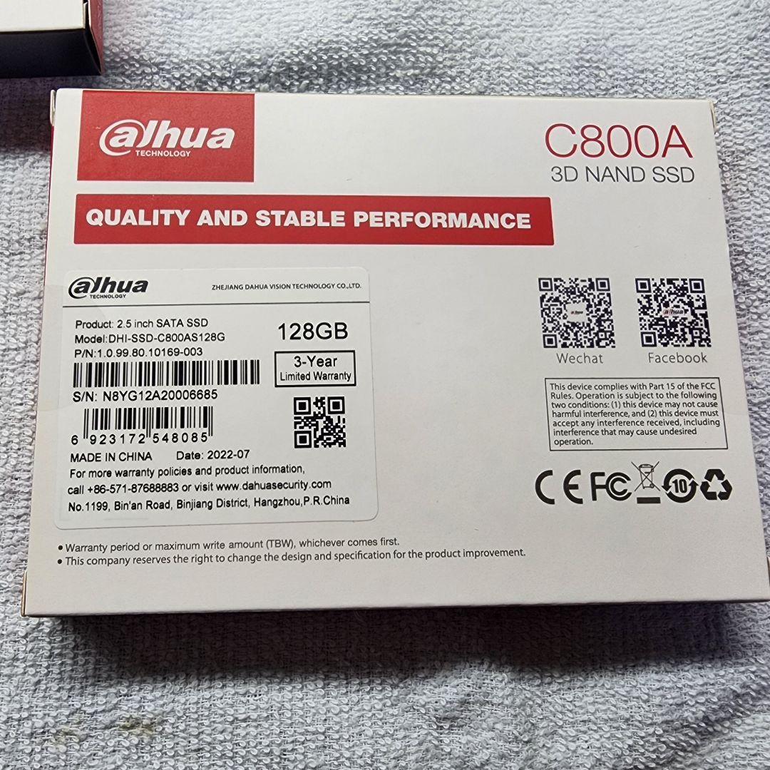 ☆新品☆未開封☆ 2.5インチ SATA SSD 128GB 5台セット