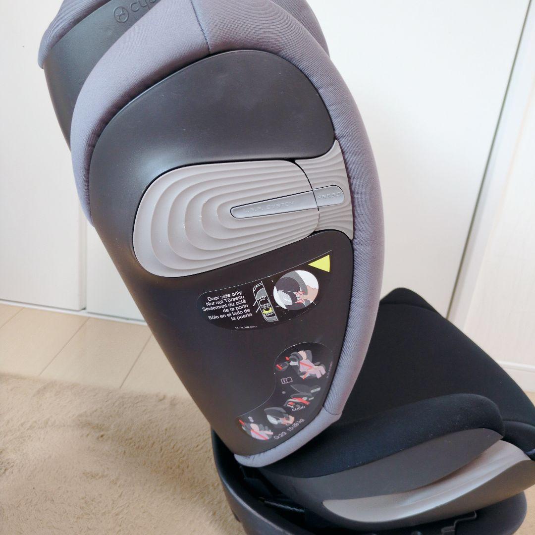 【美品】サイベックス パラスSフィックス プレミアムブラック カバー付