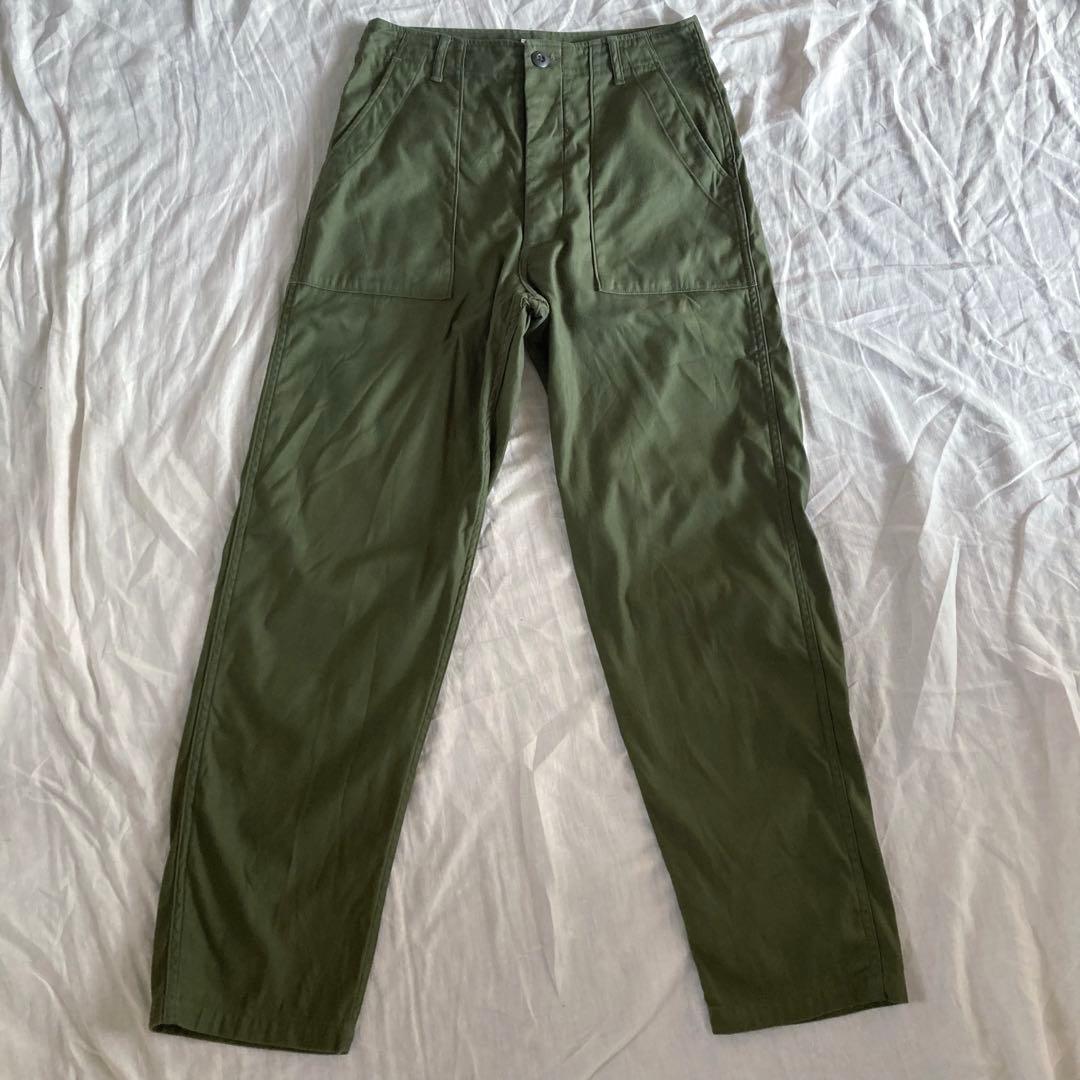 〈CIOTA〉シオタ コットンバックサテンベイカーパンツ 2 M 美品