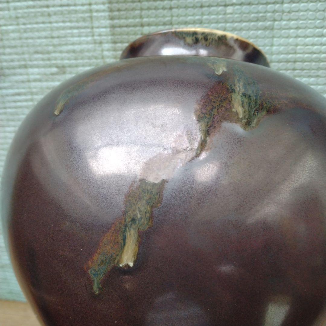 有田焼　高麗庵　清六窯　中村清見作　壺