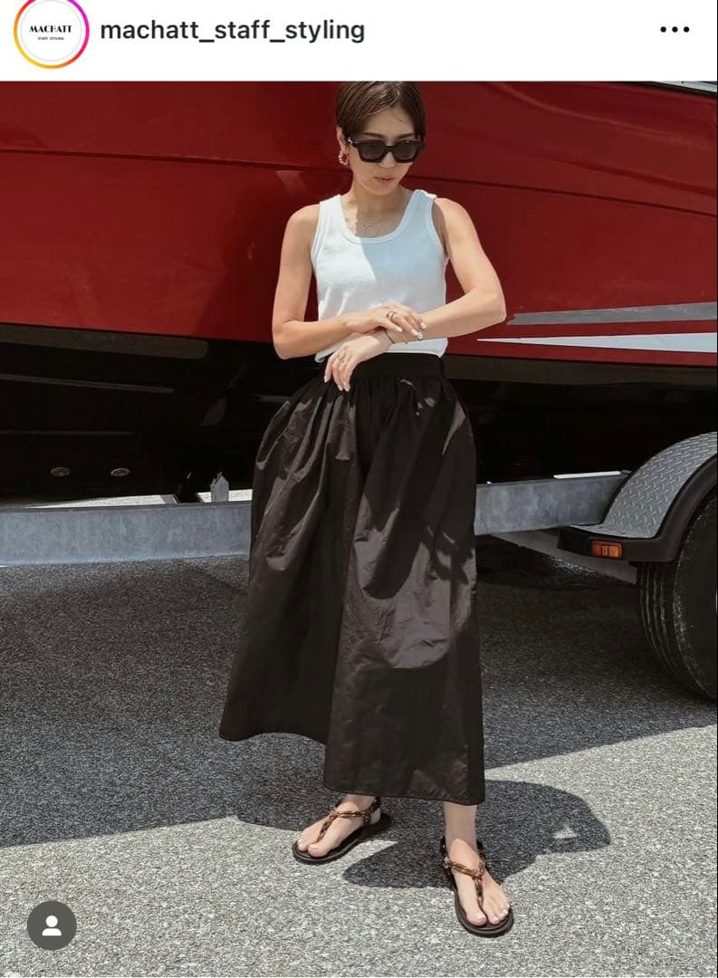 uiko MACHATTメモリーキュロットパンツ　未使用