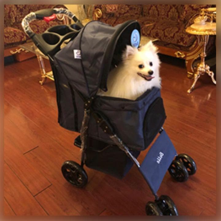 ❤自在に動かせペットも飼い主さんも快適♪❤安定感抜群で安心安全★ペットバギー