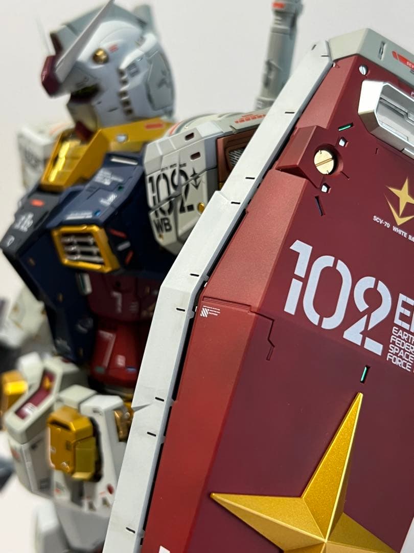 ガンプラ PG 1/60 ガンダム UNLEASHED 塗装完成品