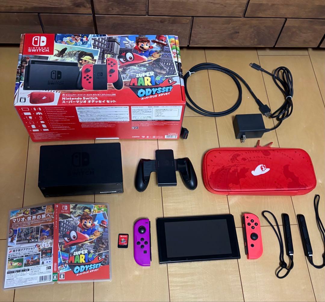 Nintendo Switch + スーパーマリオオデッセイ セット