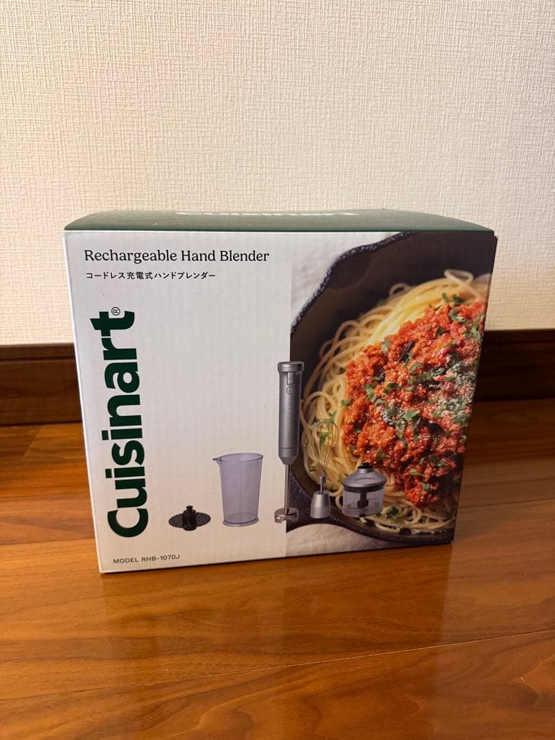 おさだこクイジナート コードレス充電式ハンドブレンダー RHB-1070J