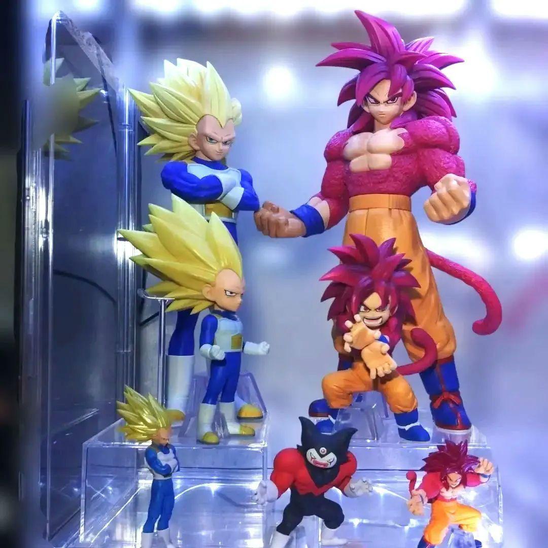 ドラゴンボール 一番くじ DAIMA 悟空 べジータ 4体 ガチャ3個オマケ