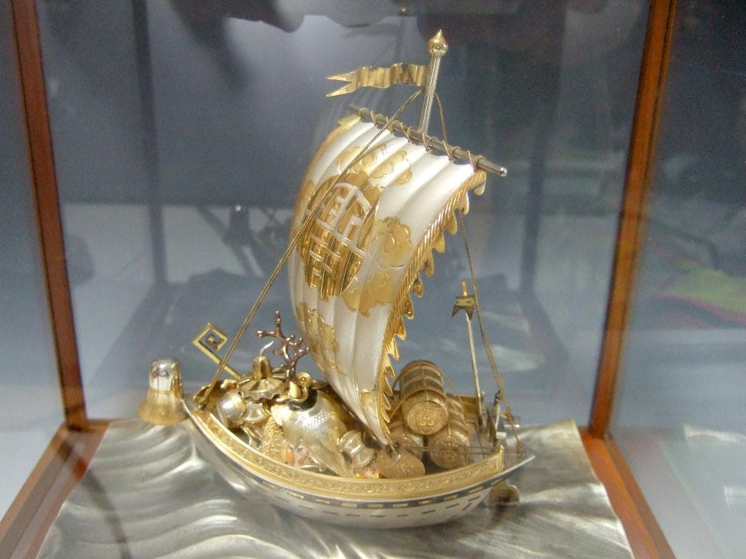 銀製 宝船 TAKEHIKO 関武比古 STERLING 960