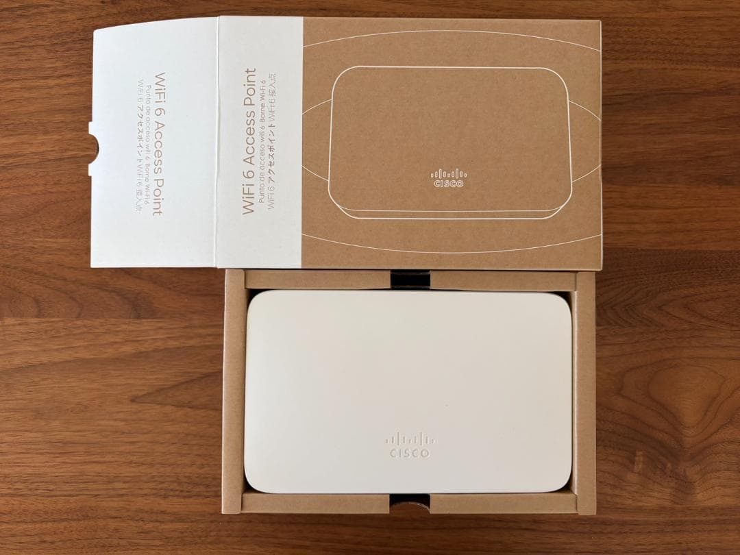 Cisco WiFi 6 アクセスポイント GR12-HW-US