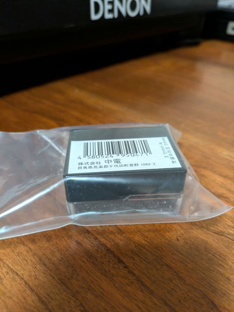 DENON DP-DJ101s ターンテーブル+ヘッドシェル(カートリッジ＆針)