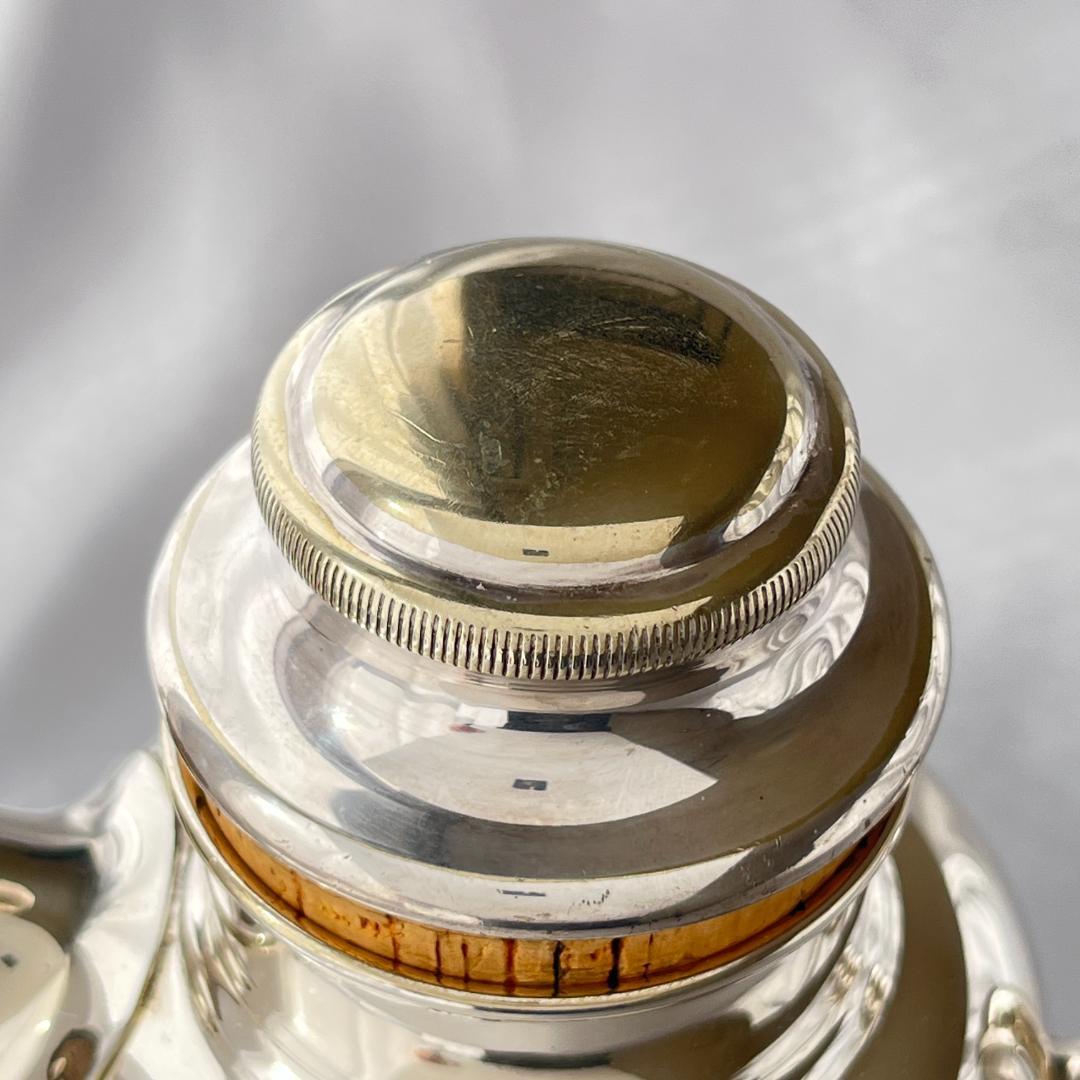 【William Suckling】カクテルシェーカー【シルバープレート】