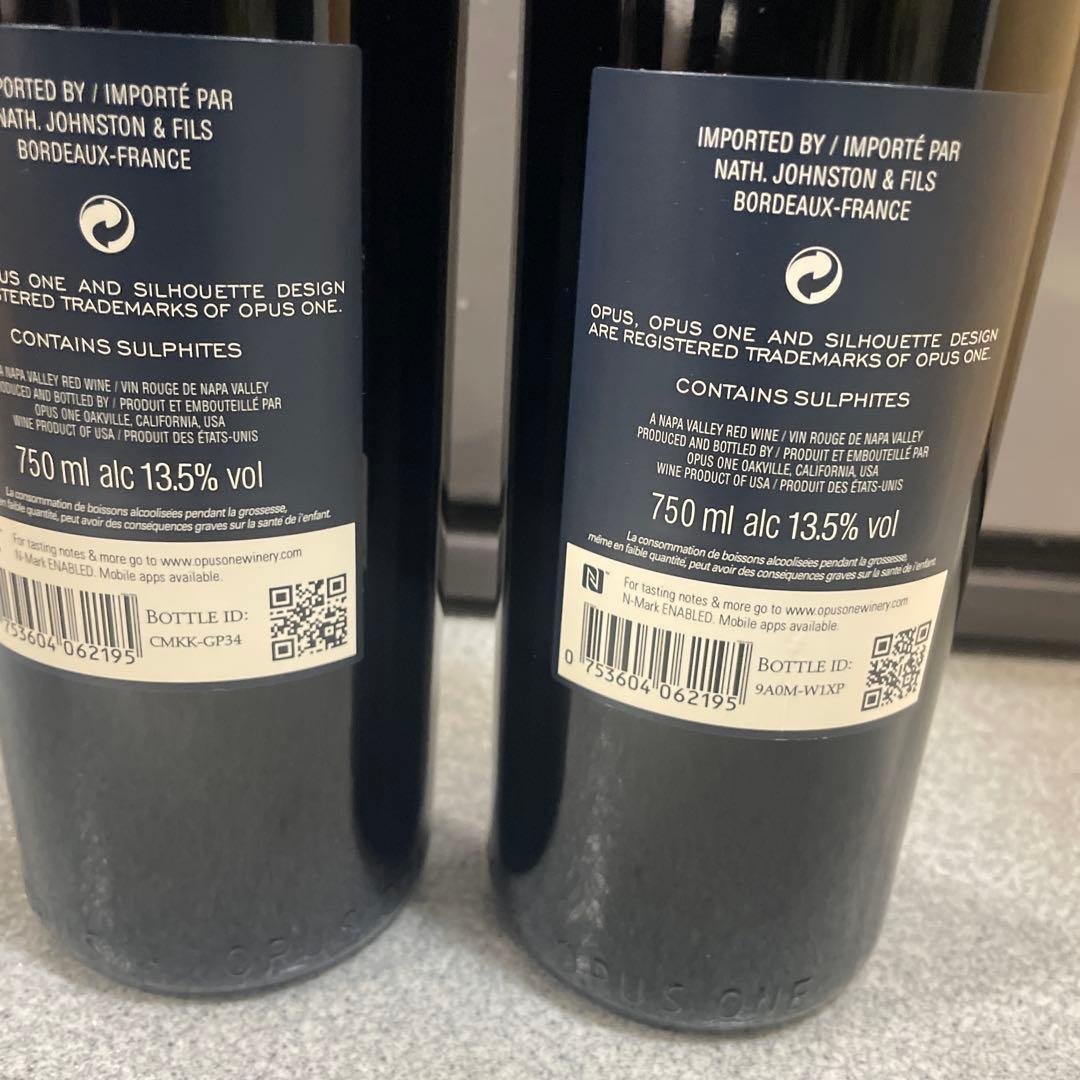 2本 オーパス・ワン 750ml Opus One 2019 （21）