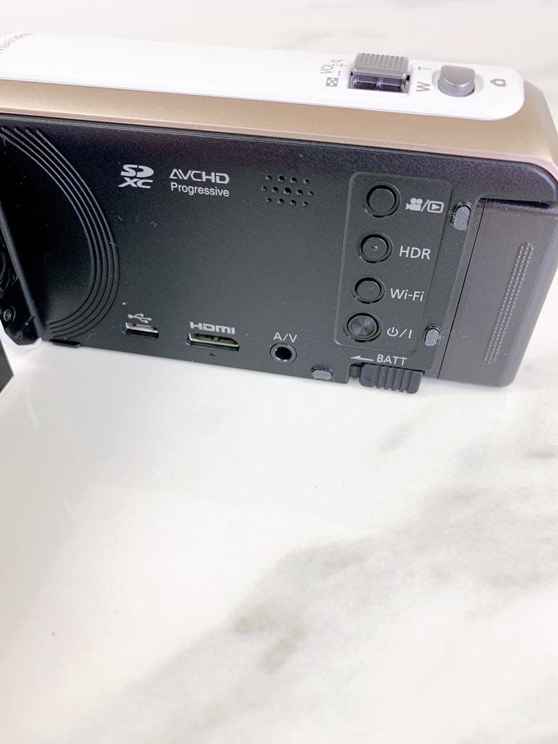 ＋Panasonic デジタルビデオカメラ HC-W580M ホワイト