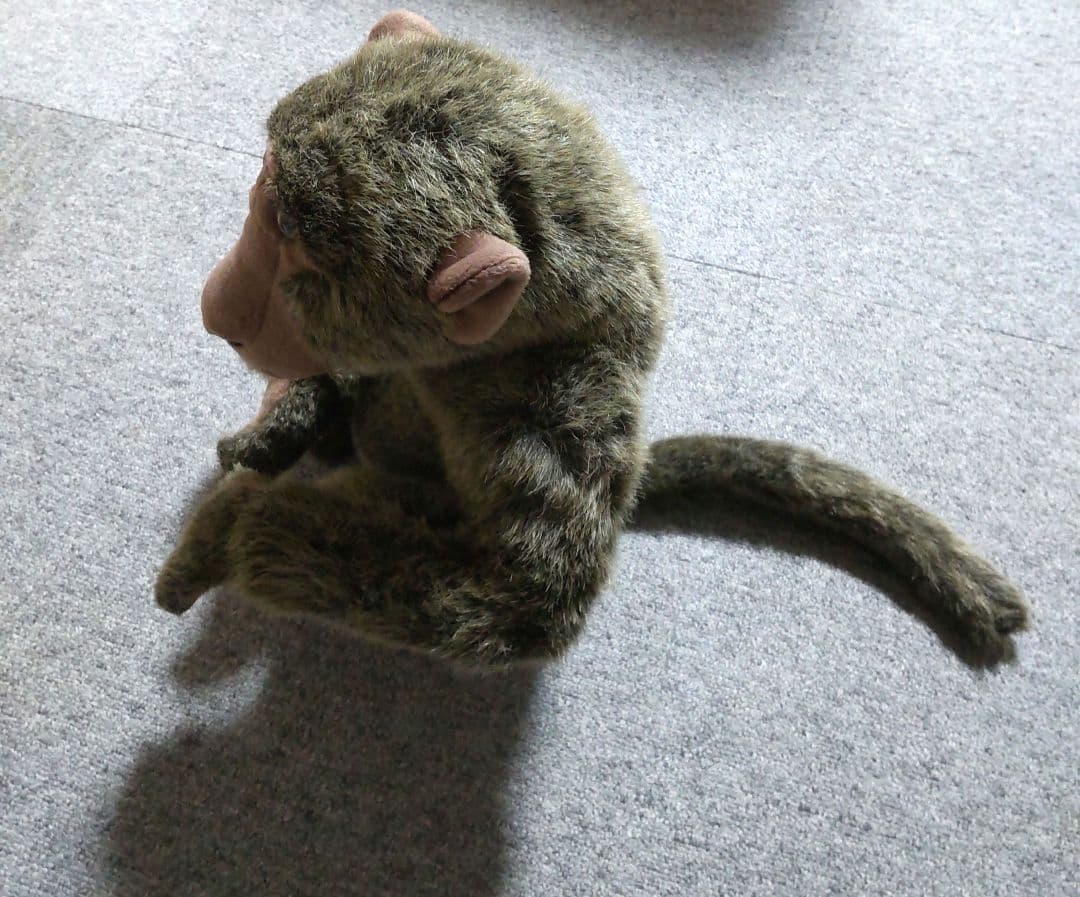 猿 ぬいぐるみ お座り レトロ 希少
