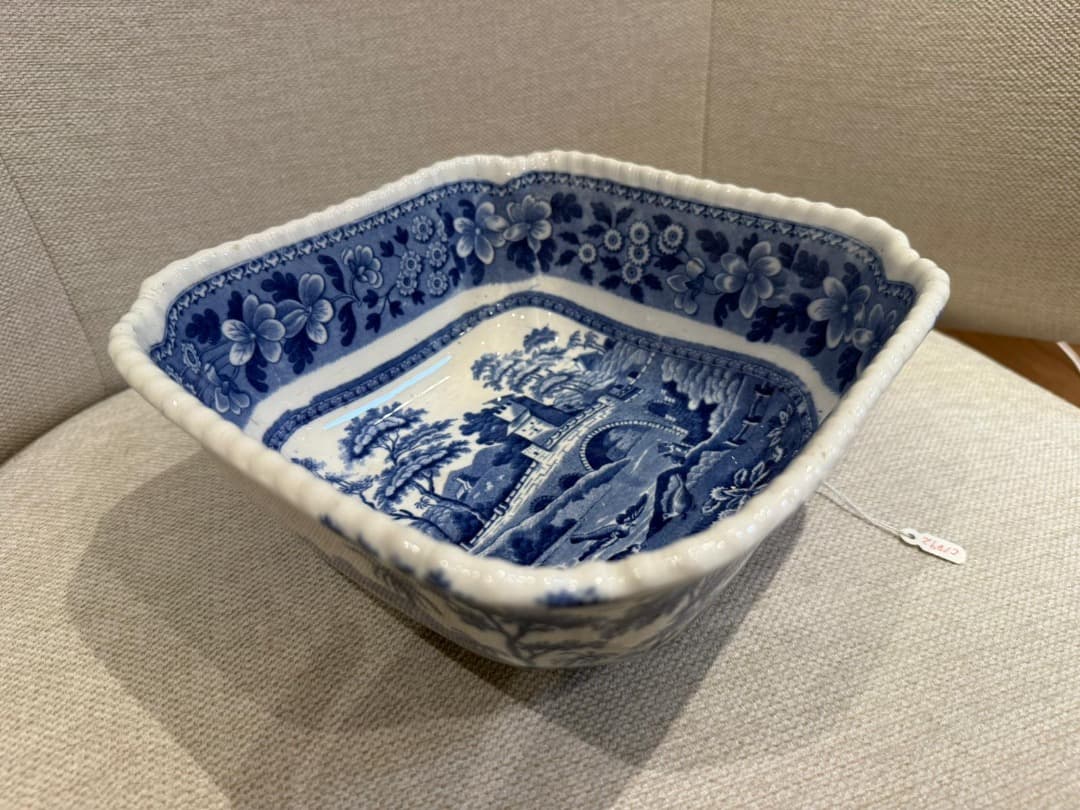 Spode アンティーク風四角い皿