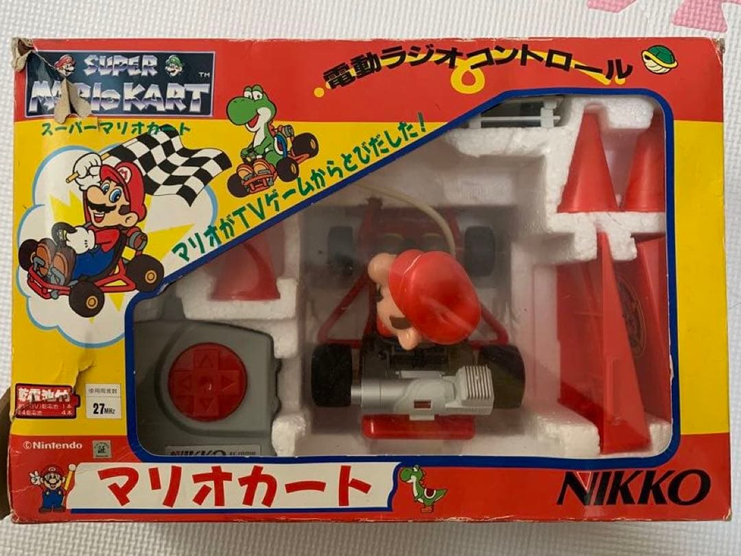 レトロ品　レア　NIKKO/ニッコー製　マリオカート　ラジコン