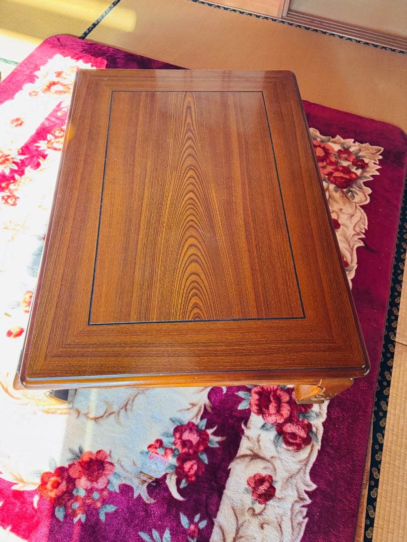 コタツ テーブル インテリア 座卓 暖房 ちゃぶ台 120cm 食卓 レトロ