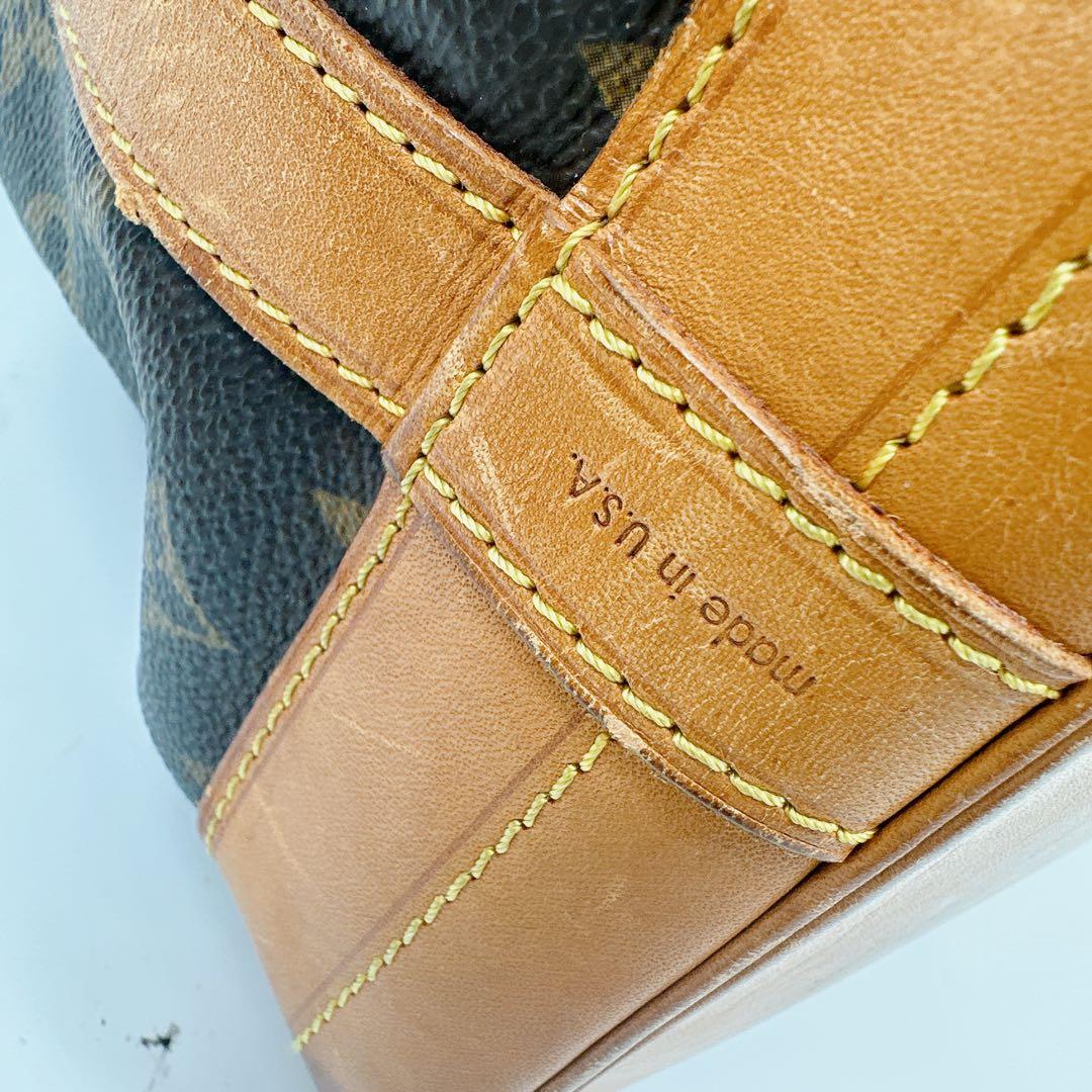 ルイヴィトン　モノグラム　巾着　ショルダーバッグ　ノエ